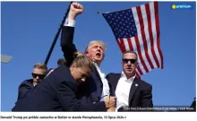 Donald Trump after assassination attempt