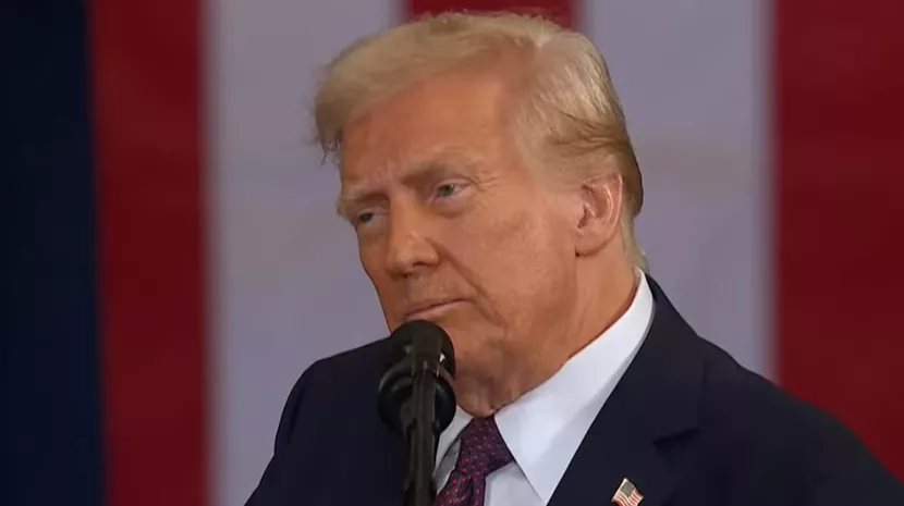 Donald Trump inauguration speech January 20, 2025